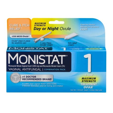 monistat 1 discharge|Miconazole Nitrate Vaginal Insert (1200 mg) and OINTMENT 6.5。